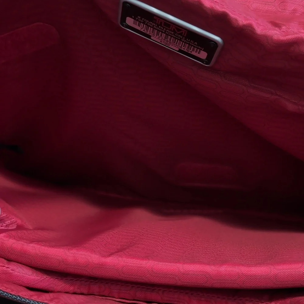 Worn Tumi Laptop bag
